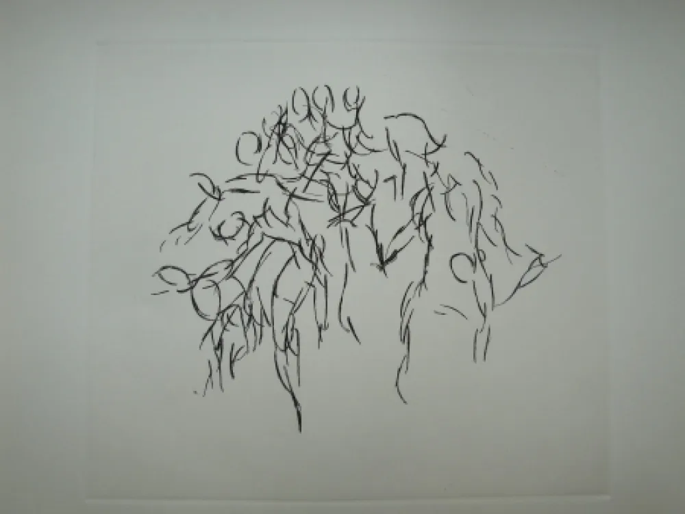 Gravura Arp - I, RUE GABRIELLE. 