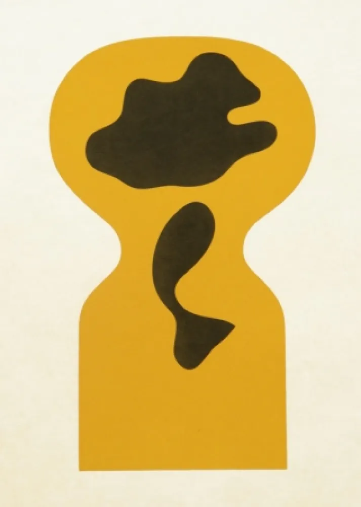 Xilogravura Arp - Le Soleil Recercle 