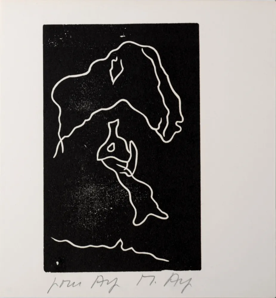 Xilogravura Arp - Multiple Femme II, 1956