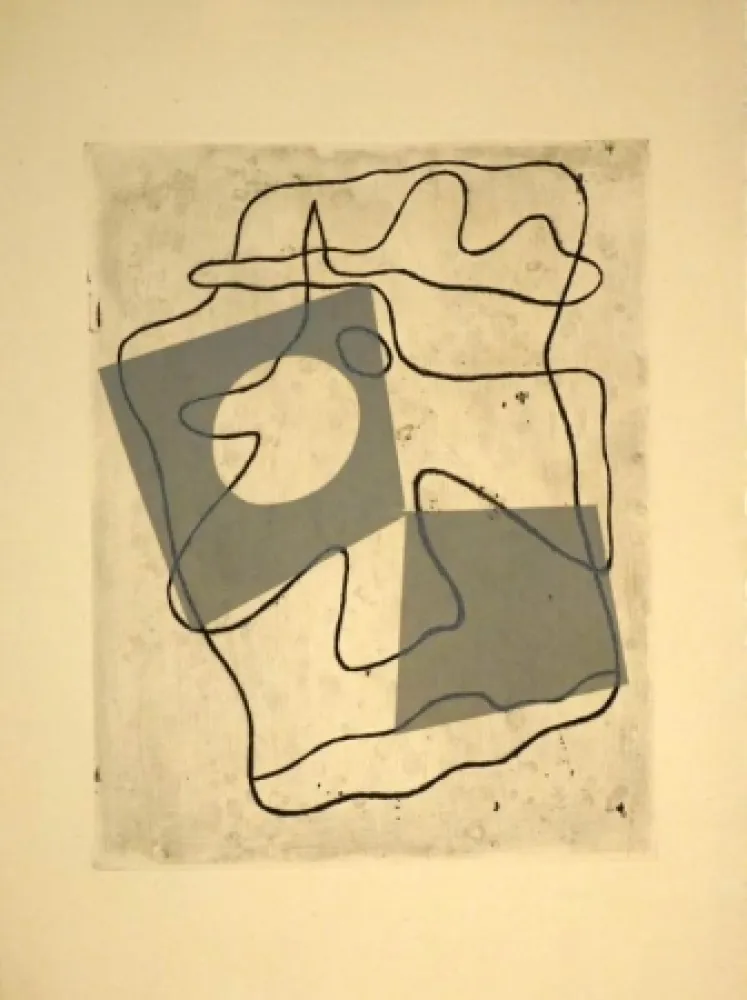 Livro Ilustrado Arp - Vers le blanc infini. (Poèmes et gravures)