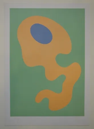 Litografia Arp - Wolkengeschöpf