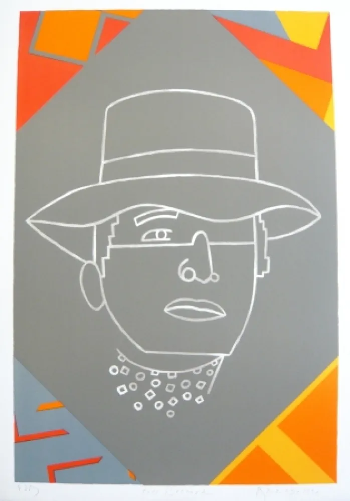 Litografia Arroyo - Portrait