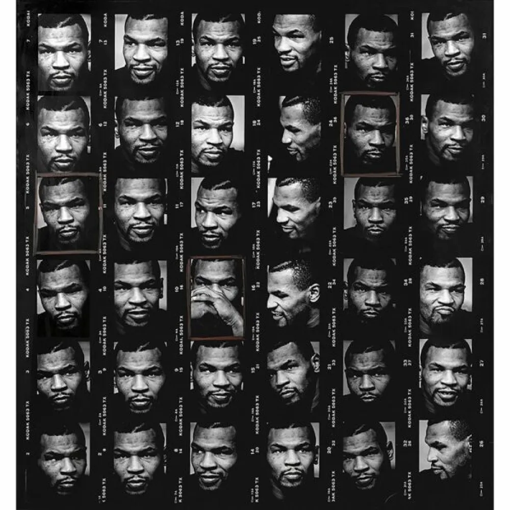 Fotografia Aujard - Mike Tyson / Planche Contact