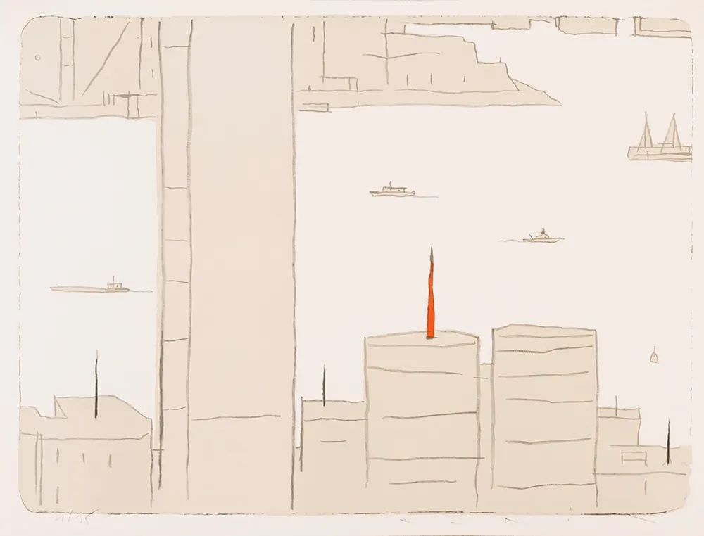 Litografia Avril - HK - Morning