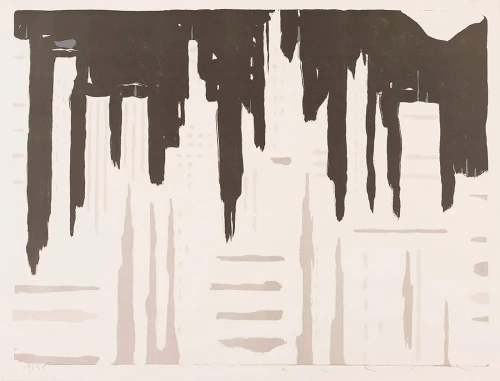 Litografia Avril - HK - Skyline