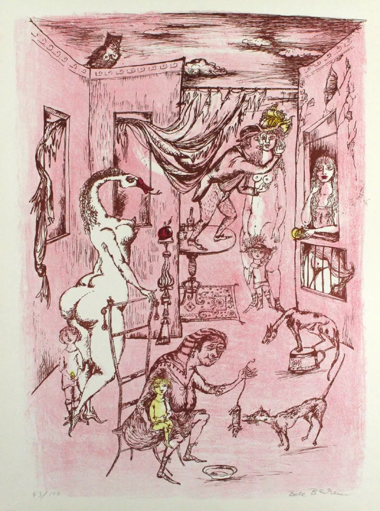 Litografia Bachem - Alternde Paris zum Muttertag