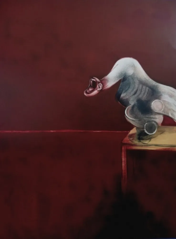 Litografia Bacon - Second Version, Triptych 1944