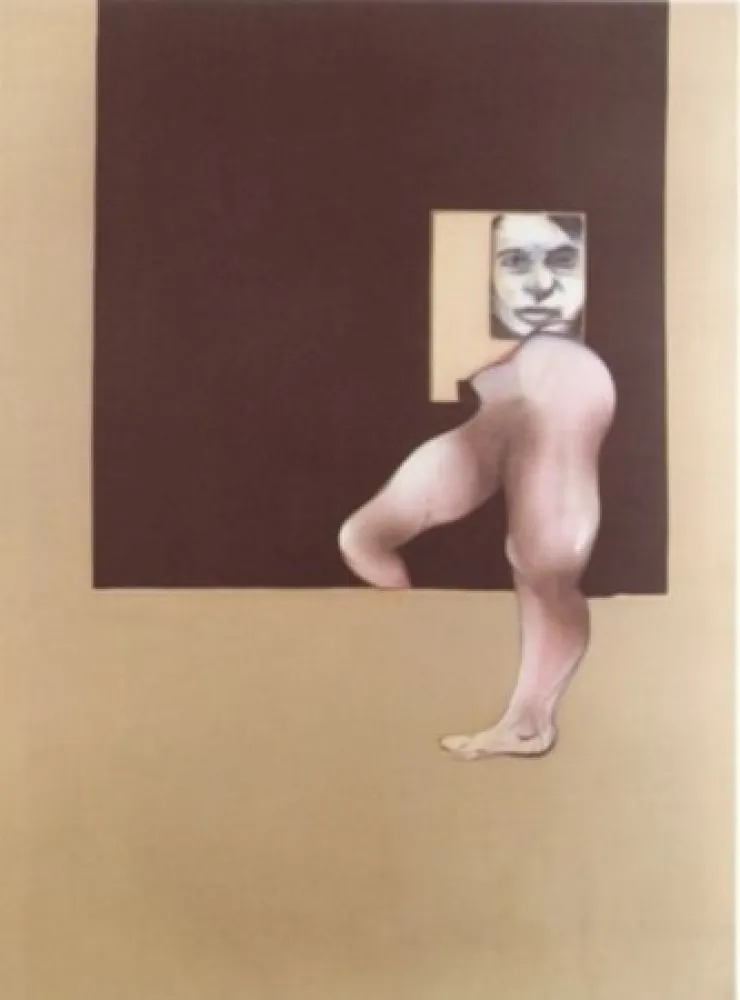 Água-Forte E Água-Tinta Bacon - Tryptich 1991