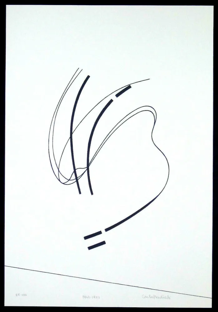 Serigrafia Badiali - Le vent se leve (tavola 6)