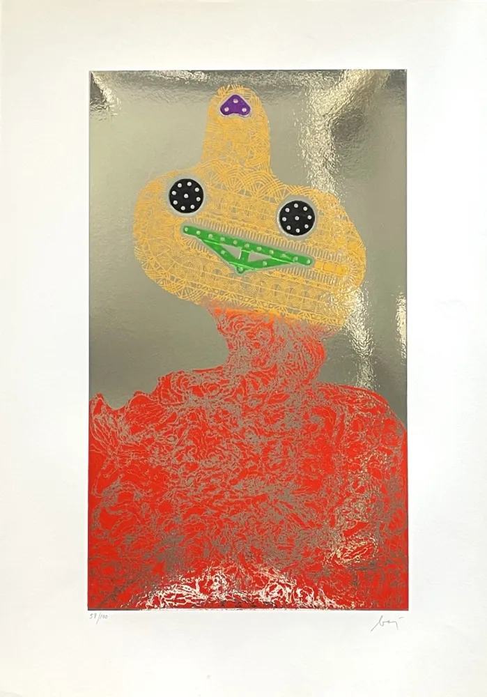 Gravura Baj - Baj chez Picasso 7