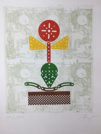 Água-Forte Baj - Fiore meccanico