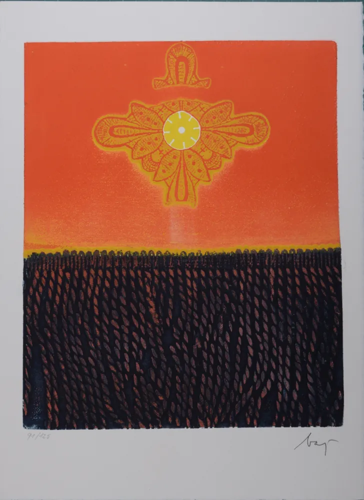 Gravura Baj - Hommage à Marcel Duchamp, 1971 - Hand-signed & numbered