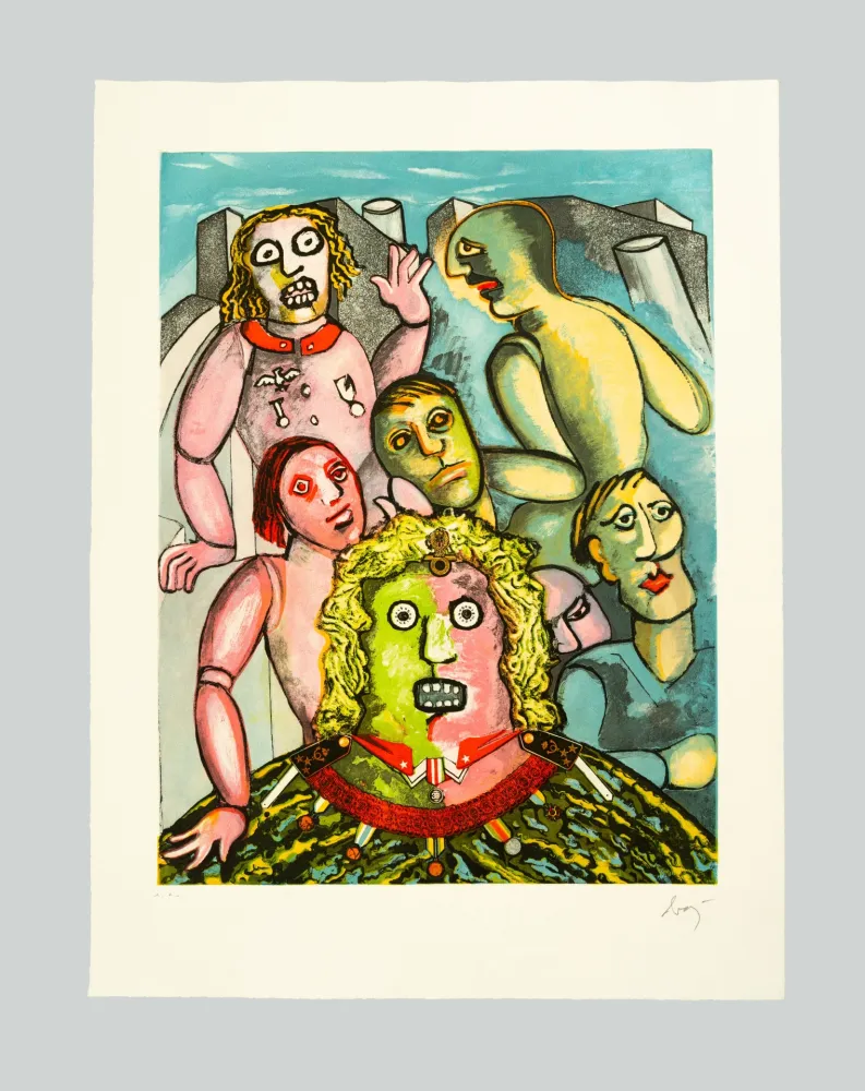 Água-Forte E Água-Tinta Baj - Il generale e i suoi fantasmi