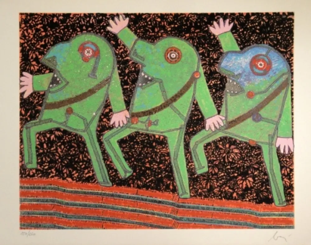 Água-Forte E Água-Tinta Baj - Parade