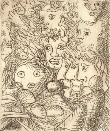 Gravura Baj - Senza titolo