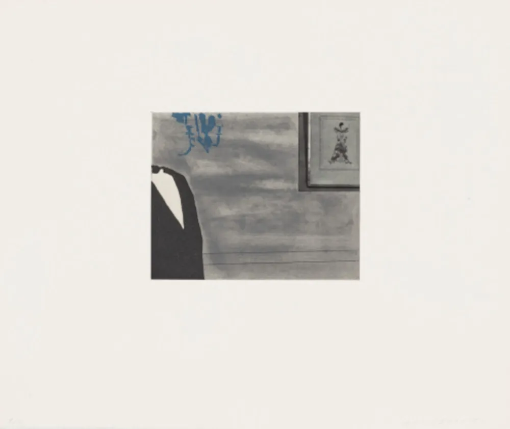 Água-Forte E Água-Tinta Baldessari - Black Dice 1