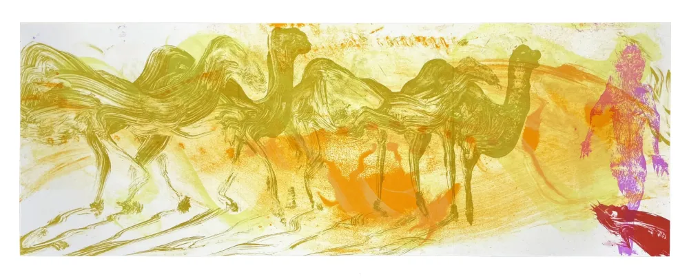 Litografia Barcelo - Le Dromadaire / La Souris