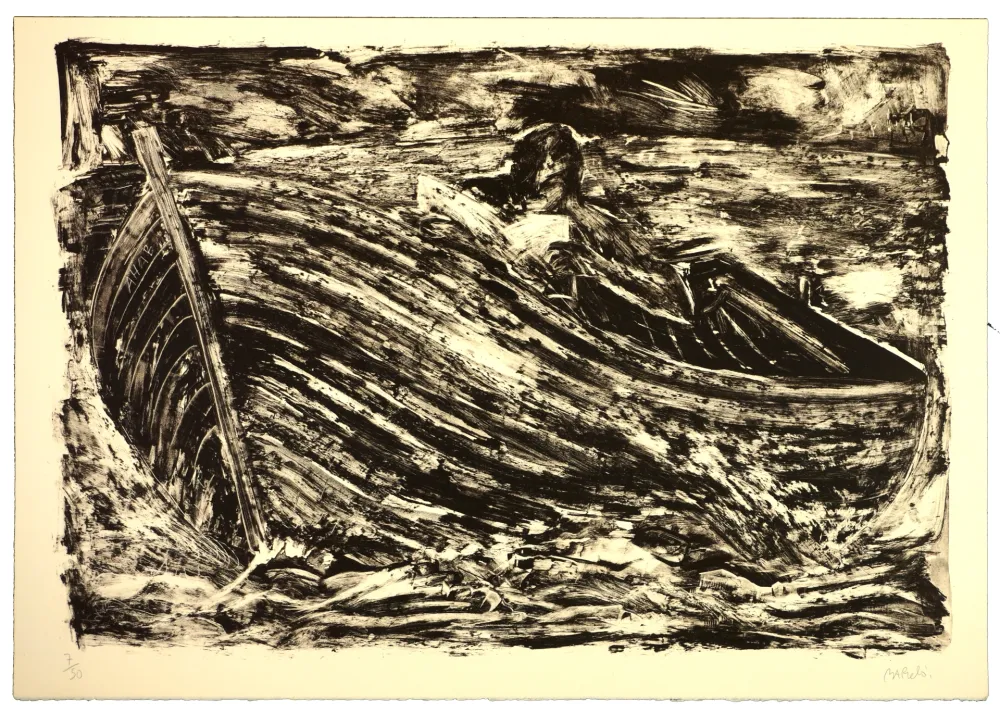 Litografia Barcelo - Sin Título V