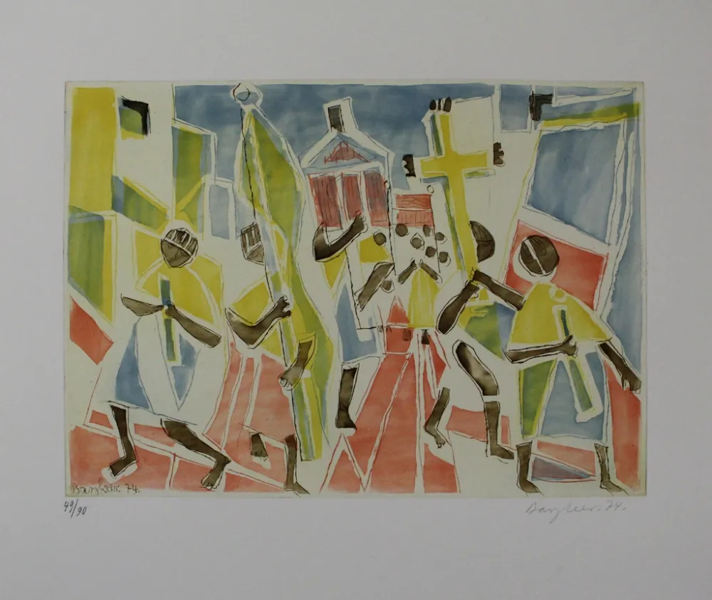 Água-Forte E Água-Tinta Bargheer - Corpus Domini