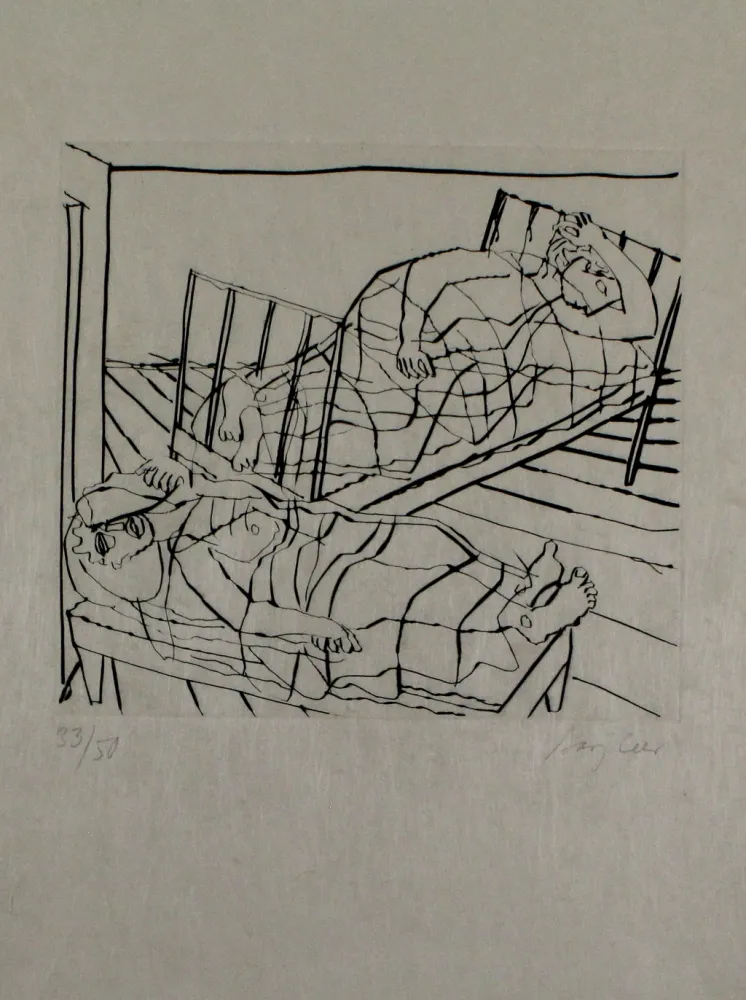 Gravura Bargheer - Der Gast