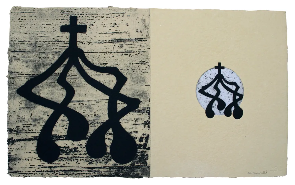 Água-Forte E Água-Tinta Baroja-Collet - Pareja II