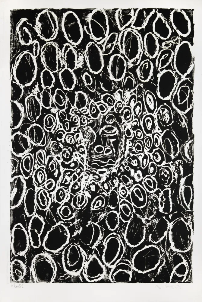 Xilogravura Baselitz - Kopfe