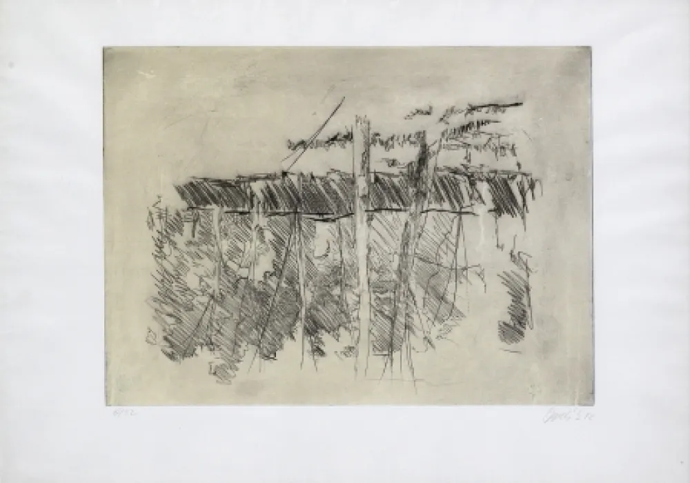 Água-Forte Baselitz - Untitled