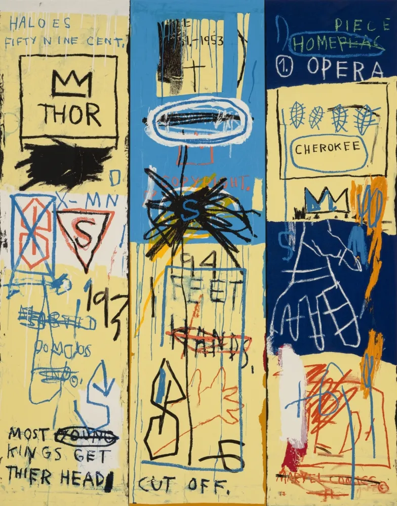 Serigrafia Basquiat - Charles the First