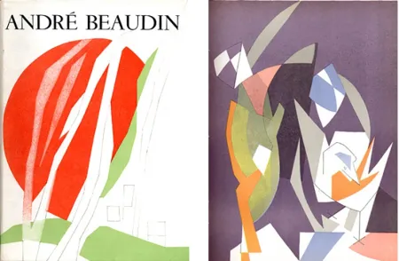 Livro Ilustrado Beaudin - Georges Limbour : ANDRÉ BEAUDIN, avec 9 lithographies originales en couleurs (1961).