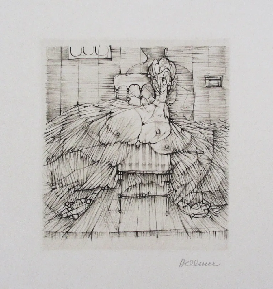 Água-Forte E Água-Tinta Bellmer - Chaise Napoléon