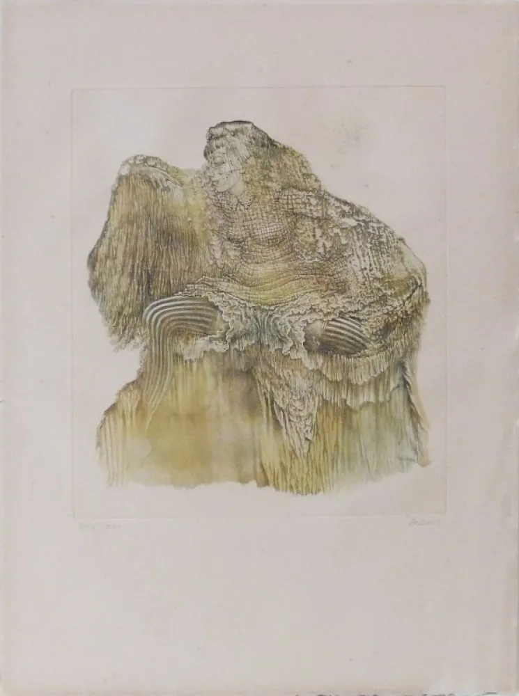 Água-Forte E Água-Tinta Bellmer - Sans titre