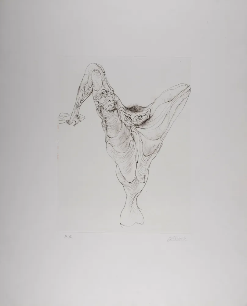 Água-Forte Bellmer - Sexe Oiseau