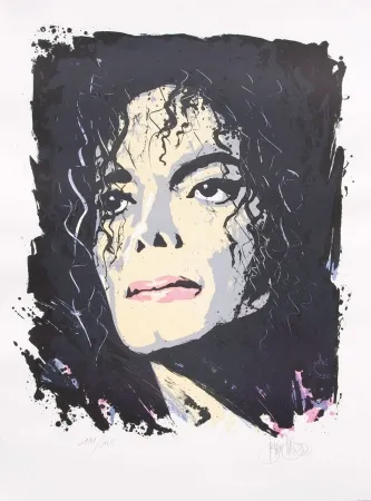 Litografia Blanchard - Hommage à Michaël Jockson