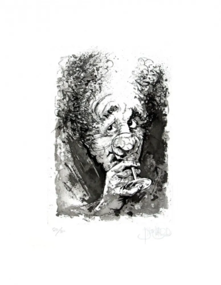 Água-Forte E Água-Tinta Blanchard - Le buveur