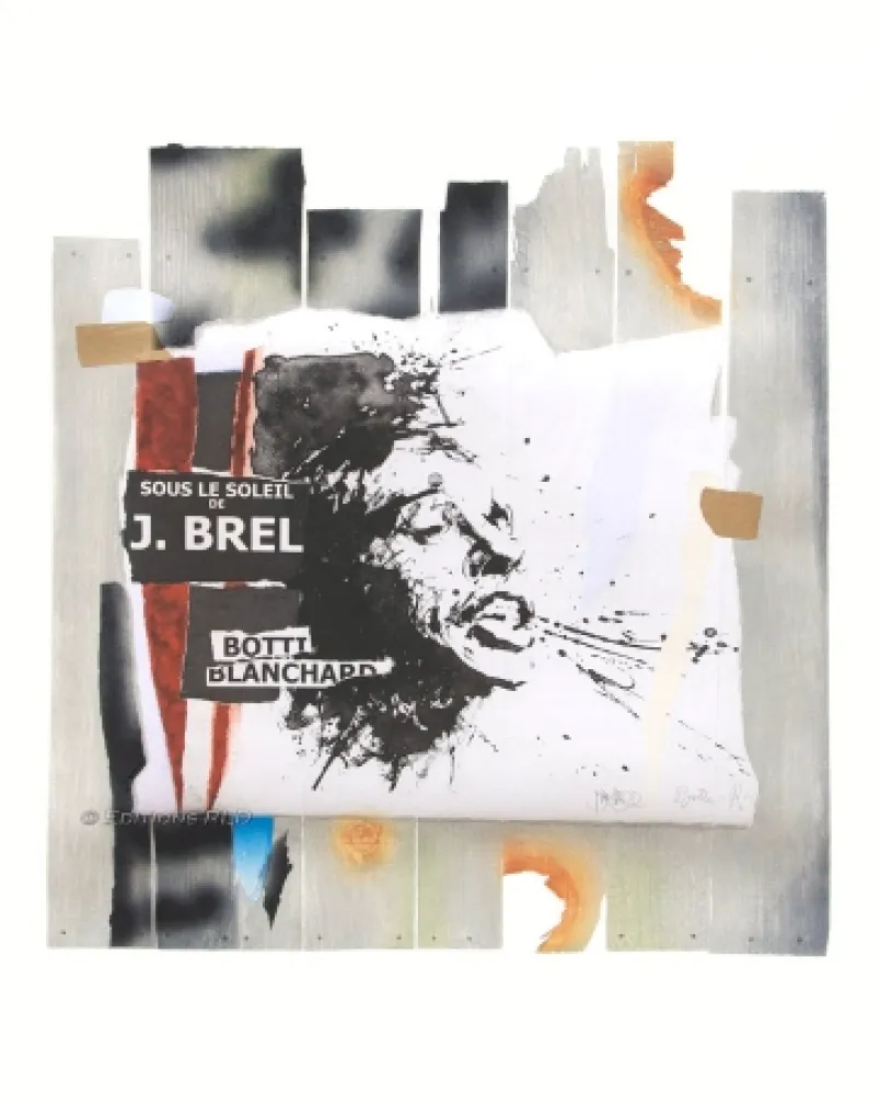 Gravura Blanchard - Sous le soleil de J. Brel