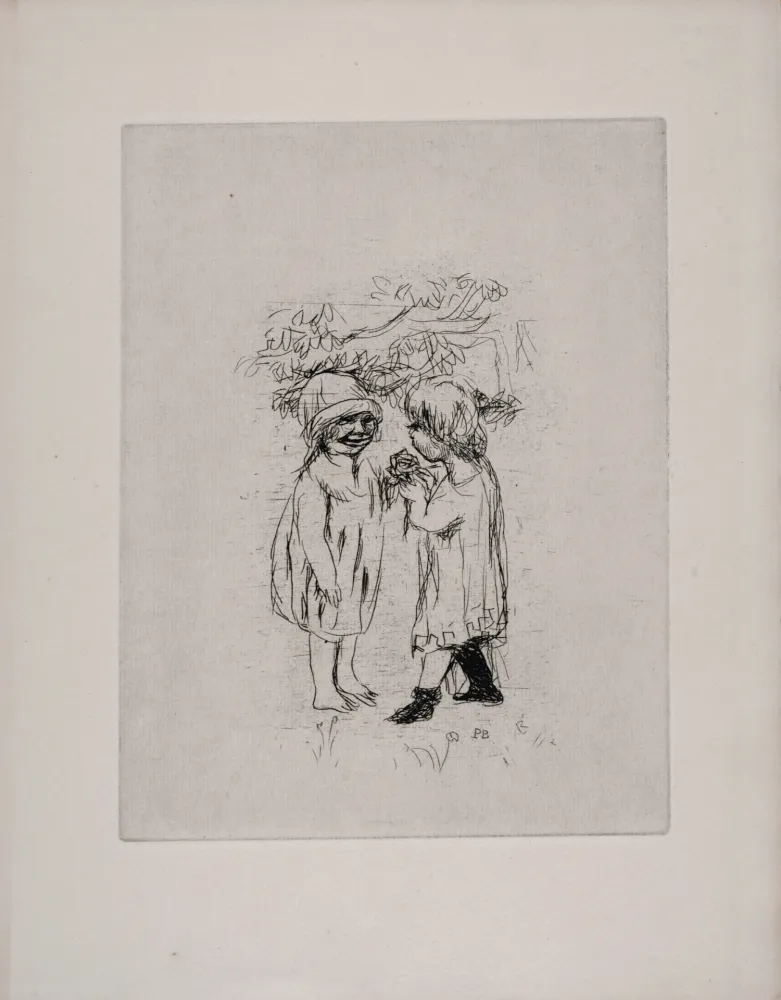 Água-Forte Bonnard - La Vie de Sainte Monique (B), 1930