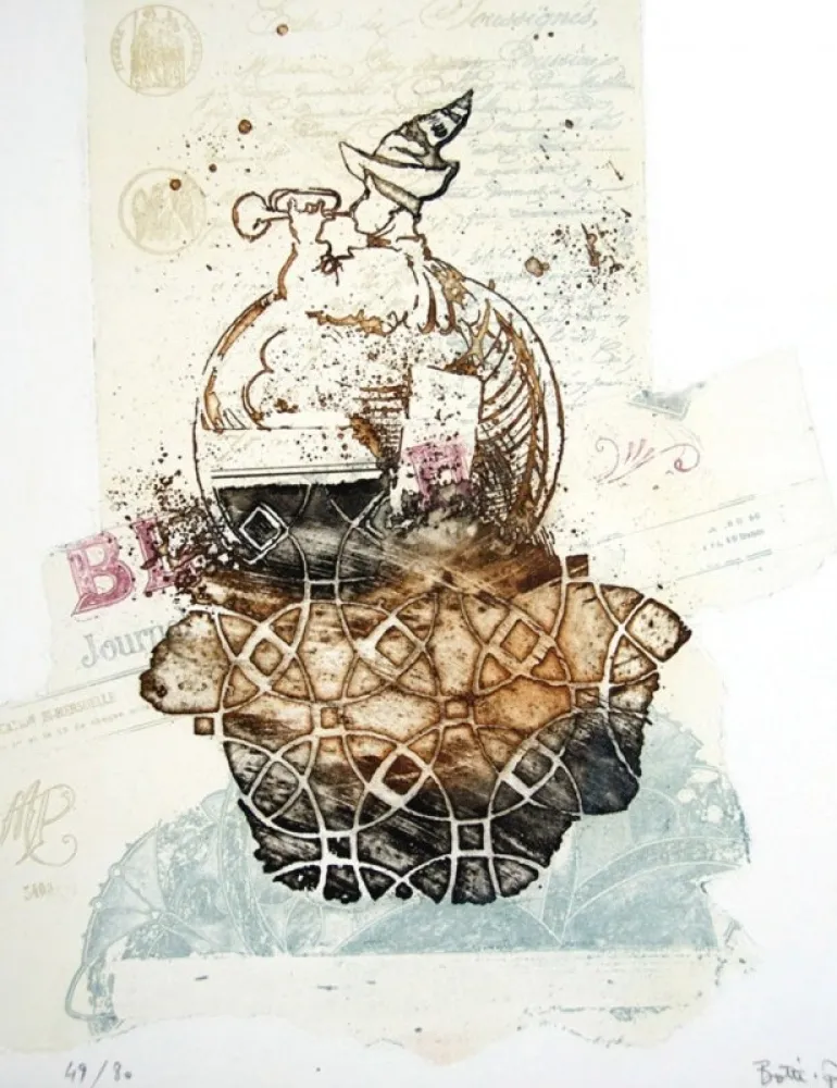 Livro Ilustrado Botti  - En Puisaye