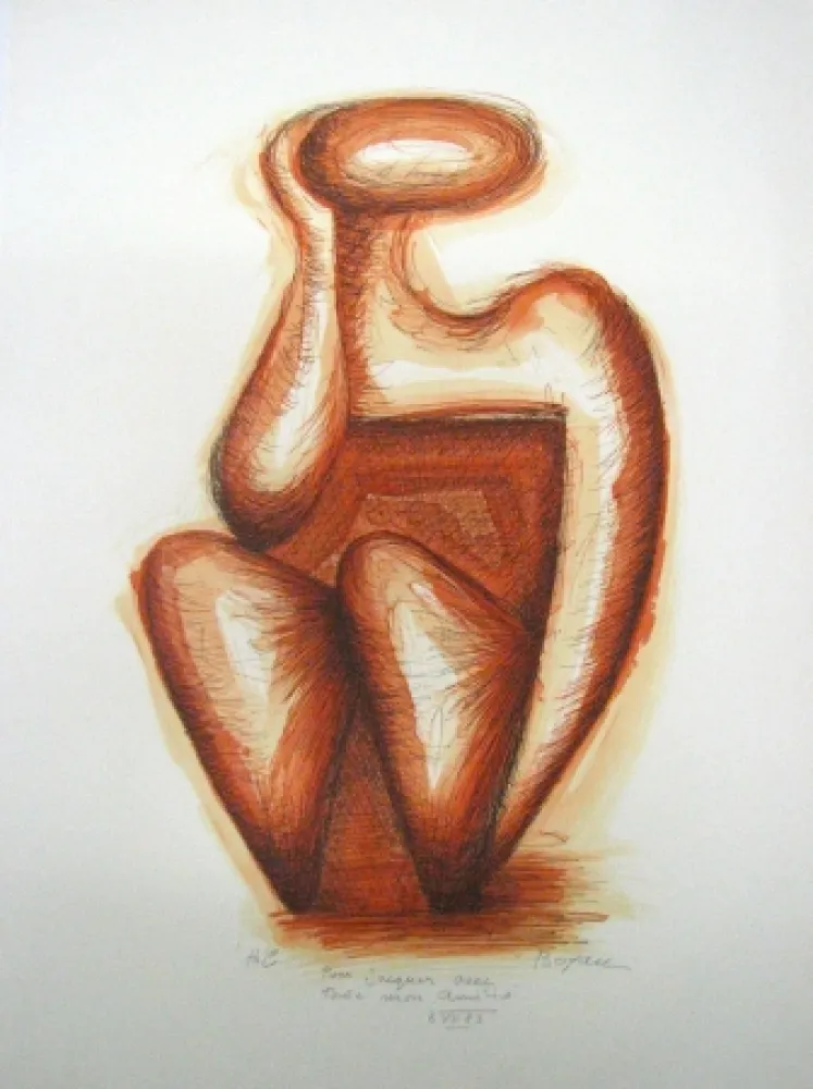 Litografia Boyan - Untitled