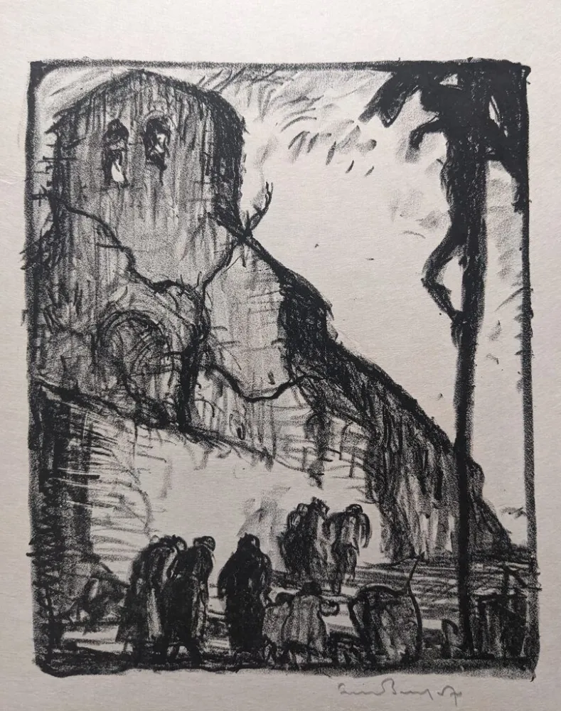 Livro Ilustrado Brangwyn - Les Campagnes Hallucinées