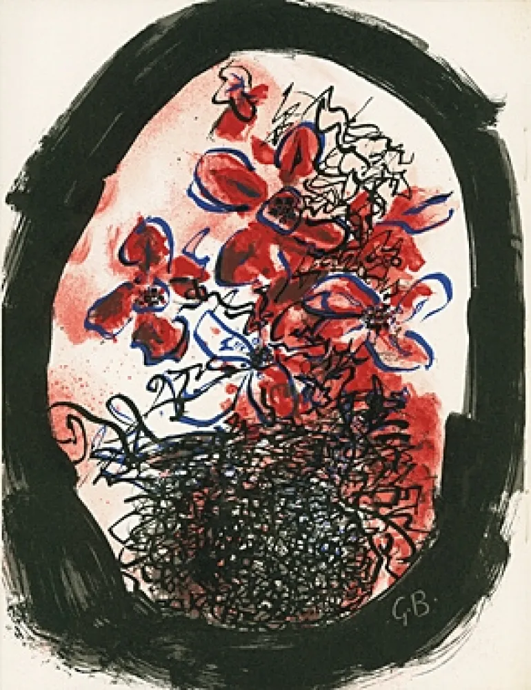 Livro Ilustrado Braque - Braque Lithographe