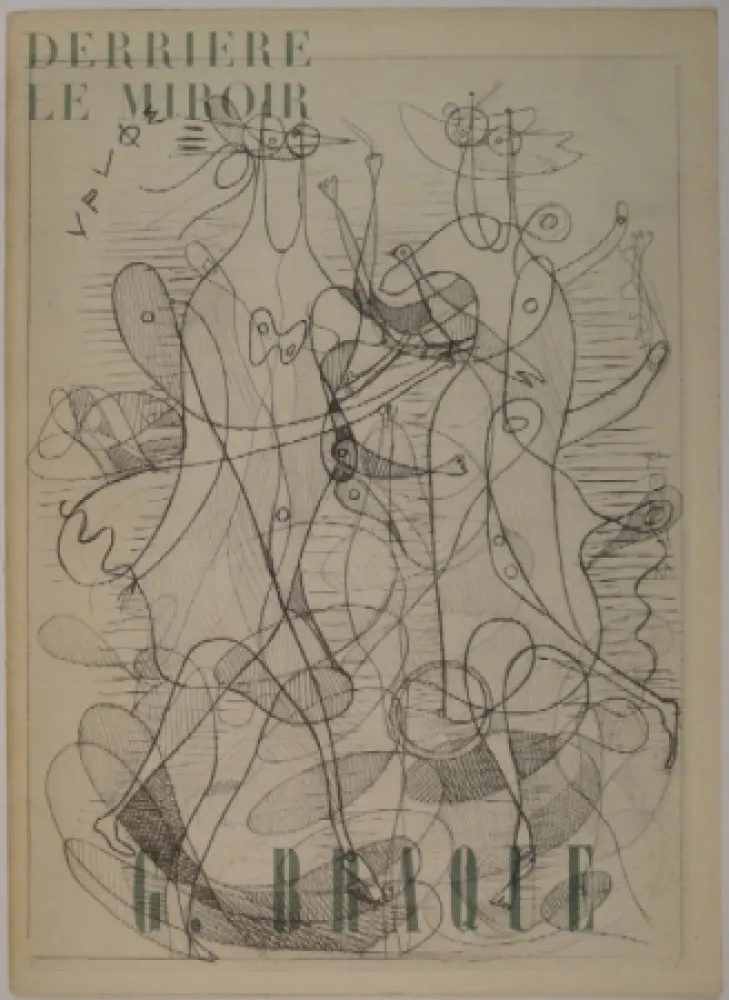 Livro Ilustrado Braque - DERRIÈRE LE MIROIR, Nos 71-72