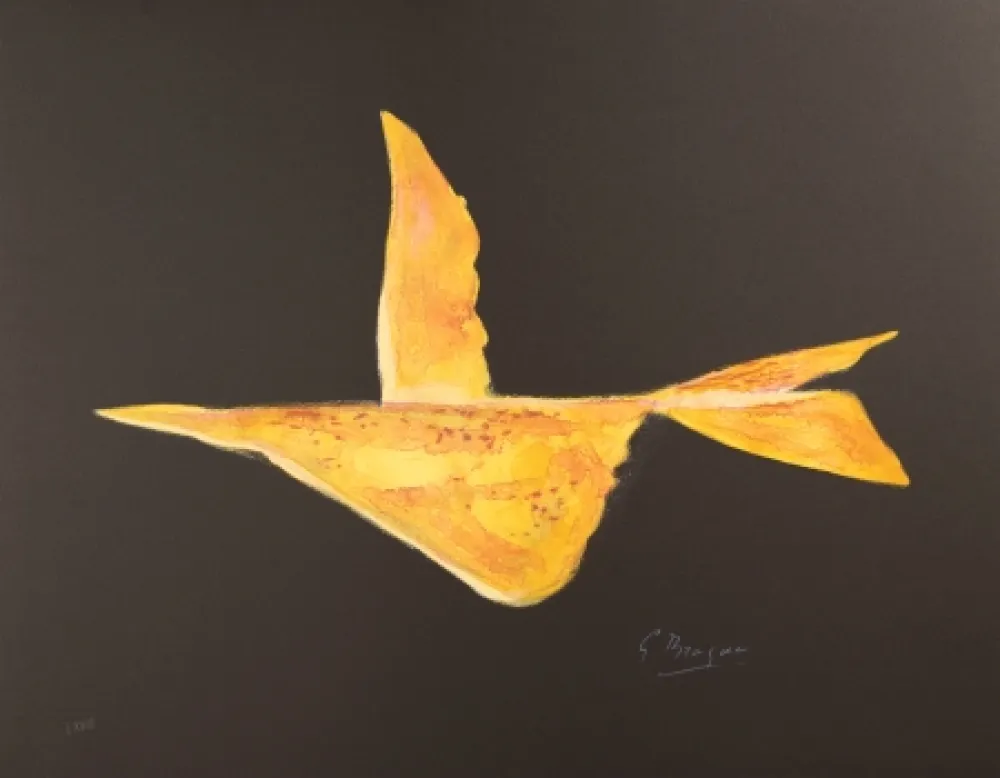 Litografia Braque - Phaeton