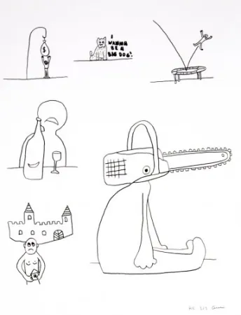 Litografia Breuning  - Random thoughts about life 10