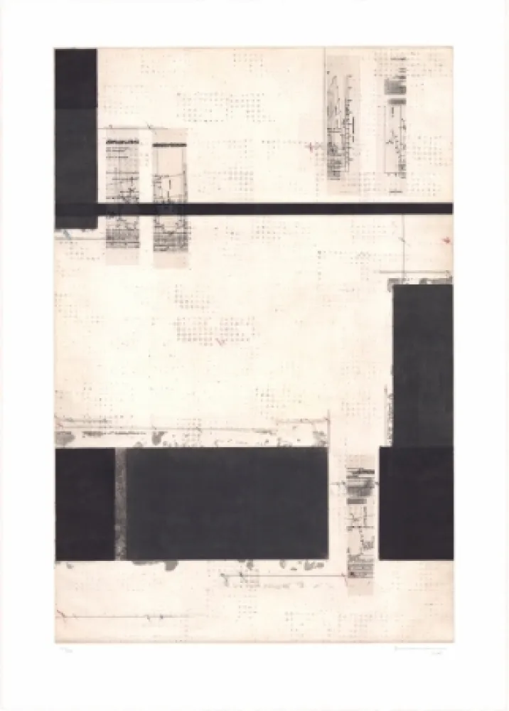 Litografia Brinkmann - Série Barcelone V