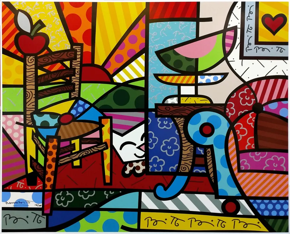 Serigrafia Britto - SQUEAK VAN BRITTO