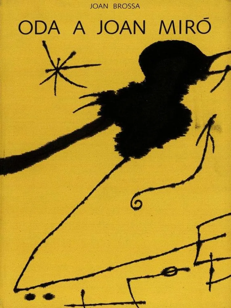 Livro Ilustrado Brossa - Oda a Joan Miró