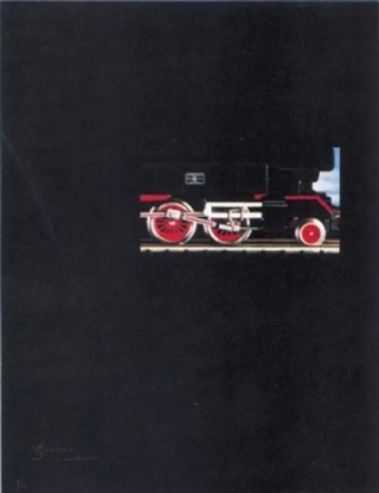 Litografia Brossa - Túnel