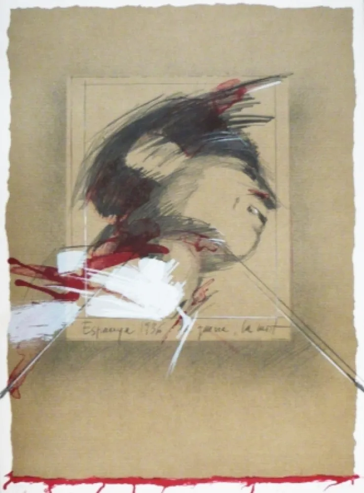 Litografia Bru - Espagne 1936