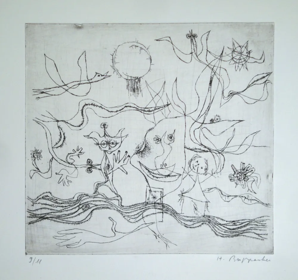 Água-Forte Bruppacher - Untitled