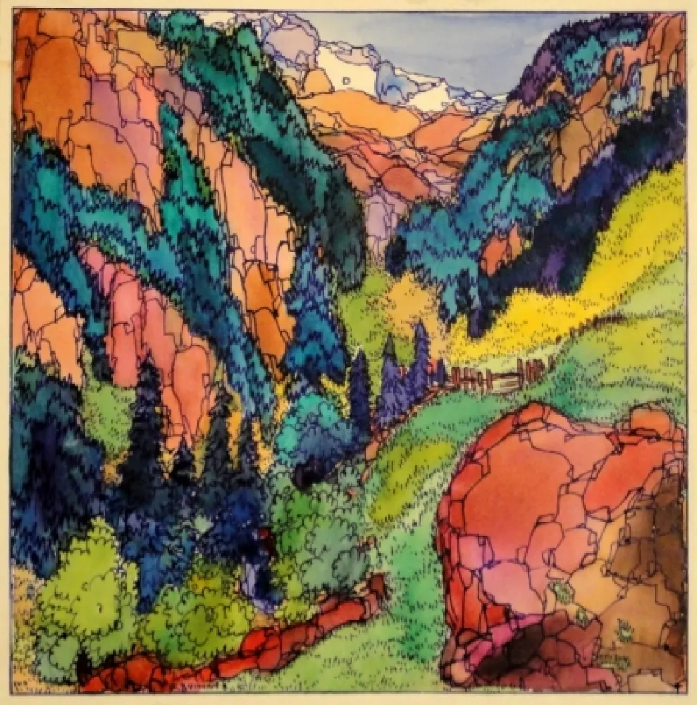 Monotipia Buchner - Untitled